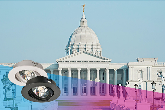 CHIMEI Museum lighting maintenance and replaced old luminaires step by step to achieve energy saving target