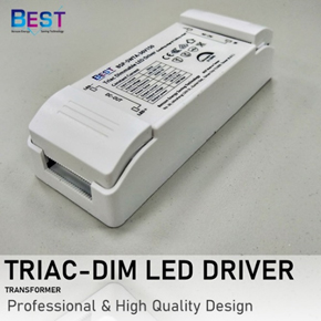 Highly recommended to use our TRIAC-DIM LED driver for desirable TRIAC dimming experience.