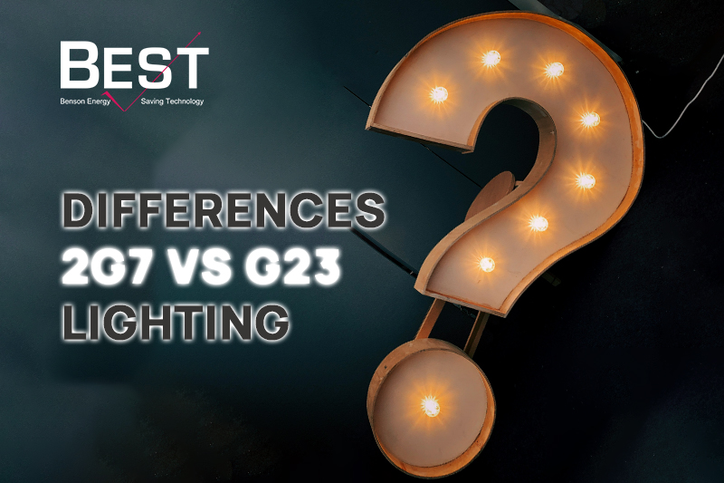 Differences 2G7 VS G23 Lighting (CFLs VS LED)