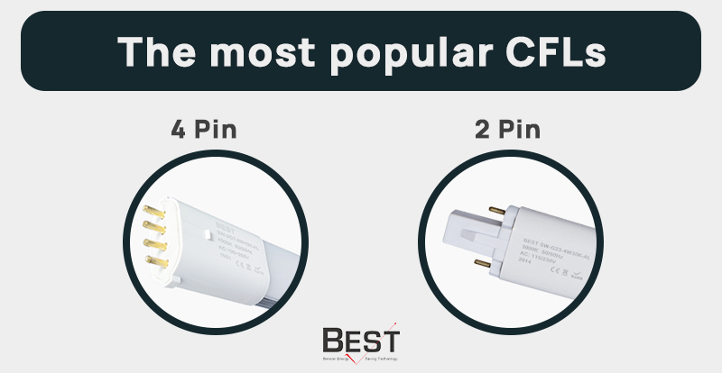2G7 CFLs(4Pin) VS G23 CFLs(2Pin)